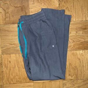 Figs High Waisted Yola Skinny Scub Pants